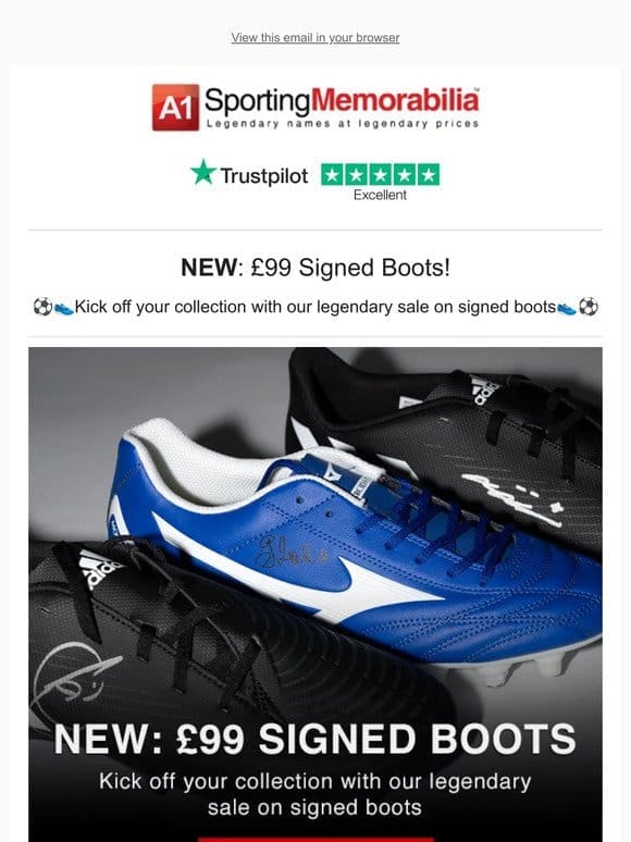 NEW: £99 Signed Boots!