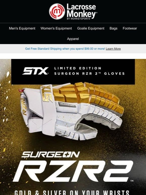 NEW ARRIVAL: STX Limited Edition Surgeon RZR 2 Gloves ⭐