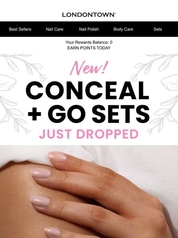 NEW! Conceal + Go Sets ✨