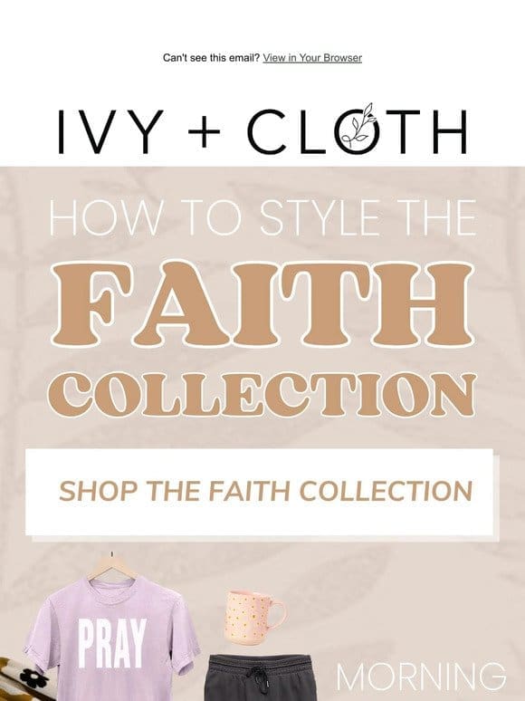 NEW FAITH TEES + how to style them