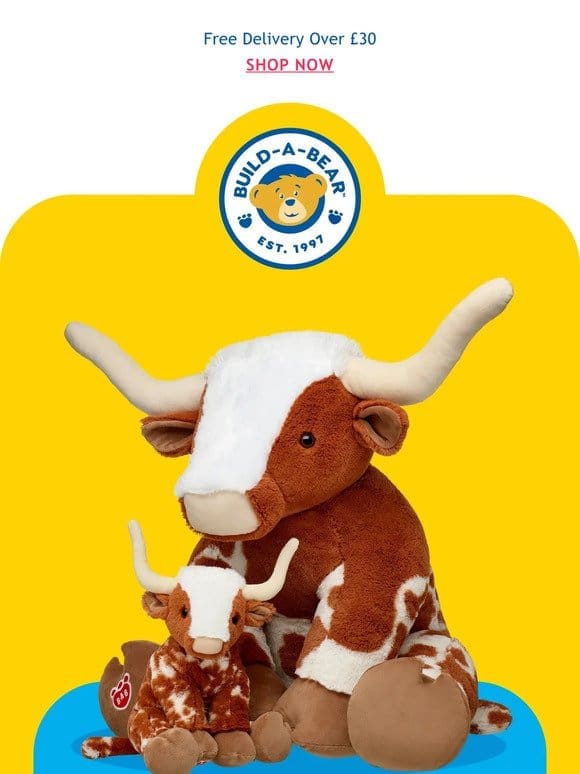 NEW Giant Highland Cow Now in Stores!