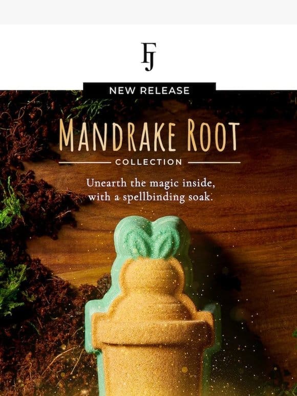 NEW   Mandrake Root Bath Bomb