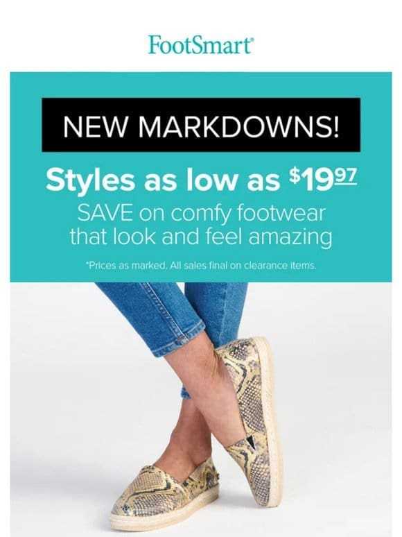 NEW Markdowns! Styles Under $20