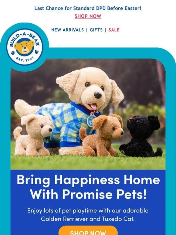 NEW Promise Pets in Stores & Online!