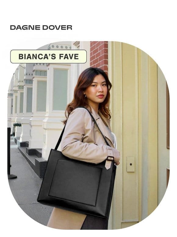 NYC’s @biancagan on her fave work tote.