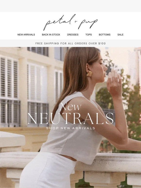 Neutral must haves are here