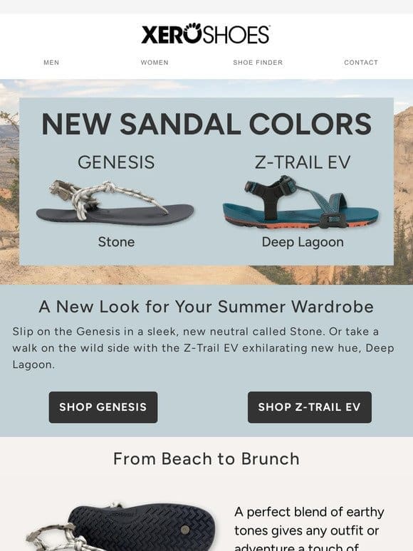 New Color Alert: Sandals  ☀️