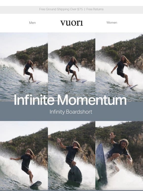 New Colors: Infinity Boardshort