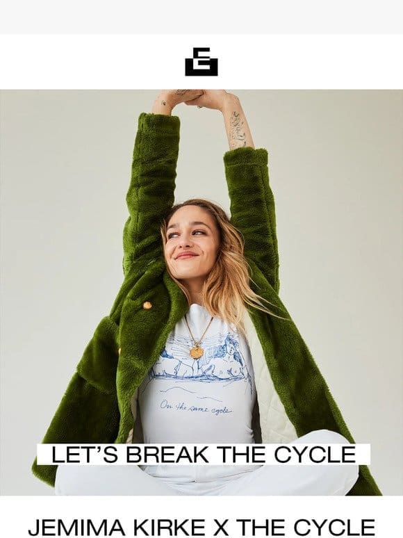 New Drop: Jemima Kirke x The Cycle