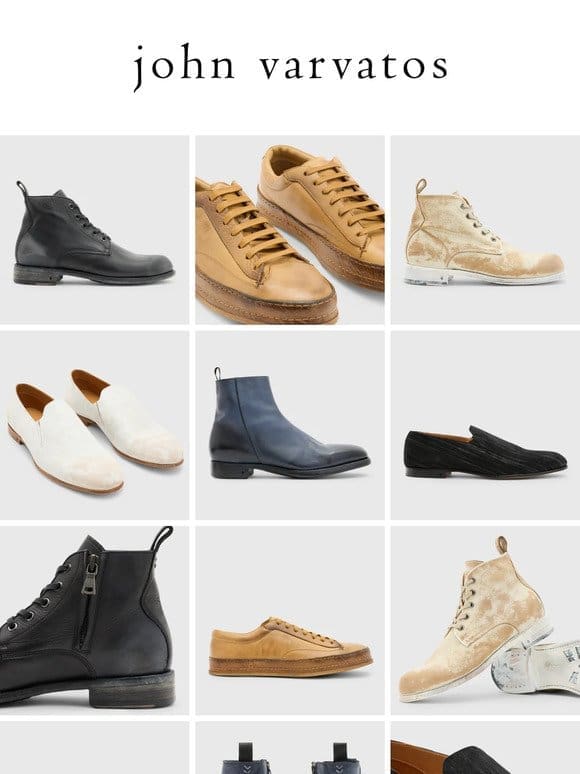 New In: Artisan-Crafted Footwear