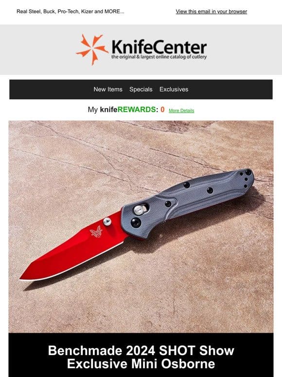 New Knives: Benchmade， WE & CIVIVI， Microtech