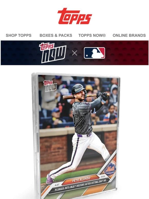 New Launch | MLB Topps NOW®!
