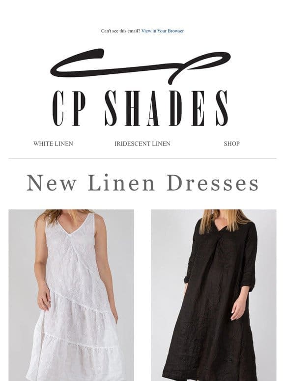 New Linen Dresses