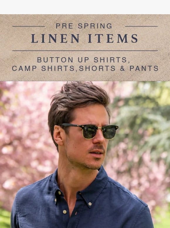 New Linen Styles just in!