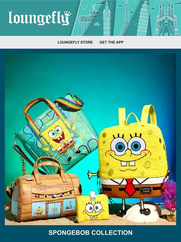 New Loungefly Exclusives: SpongeBob and Toy Story