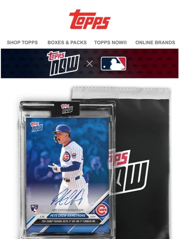 New MLB Topps NOW® has dropped!