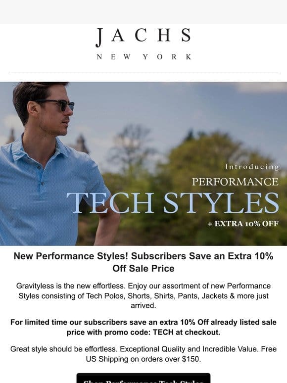 New Performance Styles! Extra 10% Off