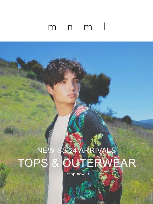 New SS’24 Arrivals: Tops & Outerwear