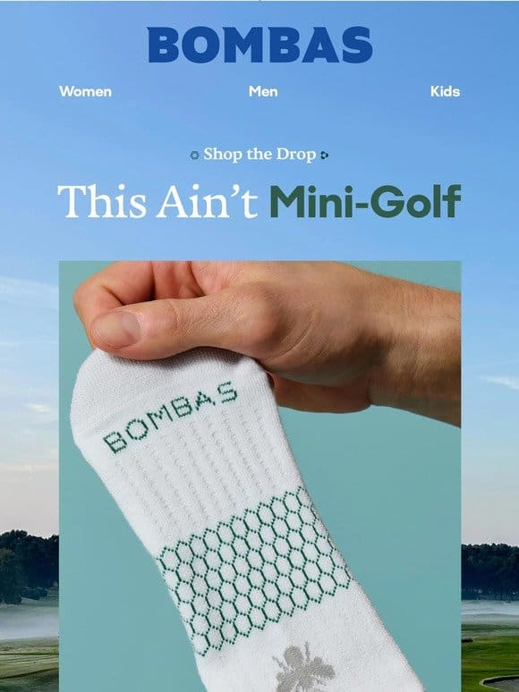New Socks Just for You Golfers