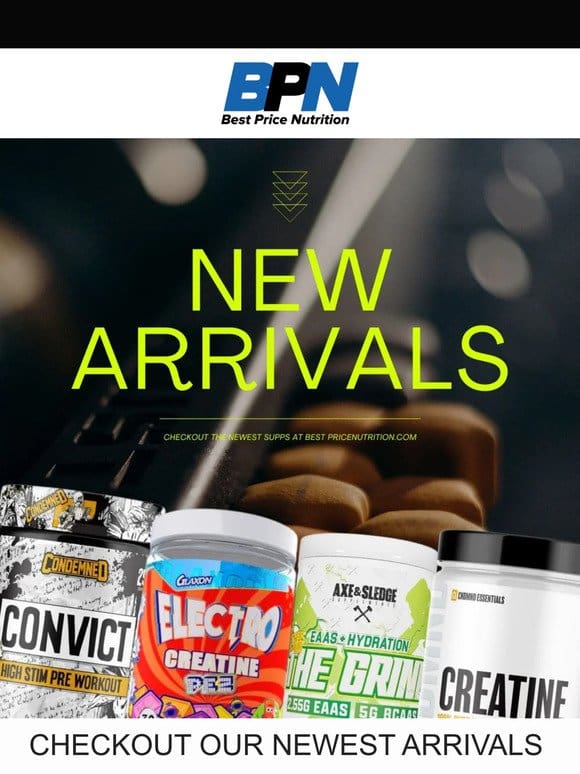 New Supplements Just Landed