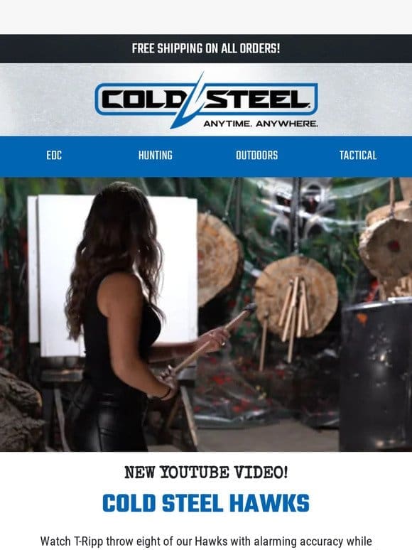 New YouTube Video | Cold Steel Hawks