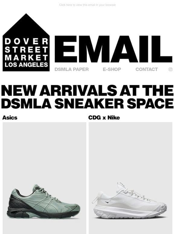 New arrivals at the DSMLA Sneaker Space