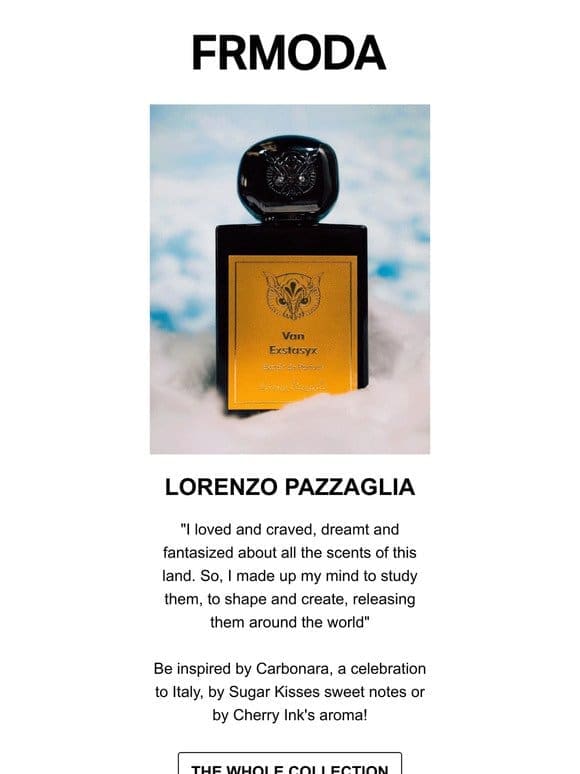 New drop: Lorenzo Pazzaglia Perfumes