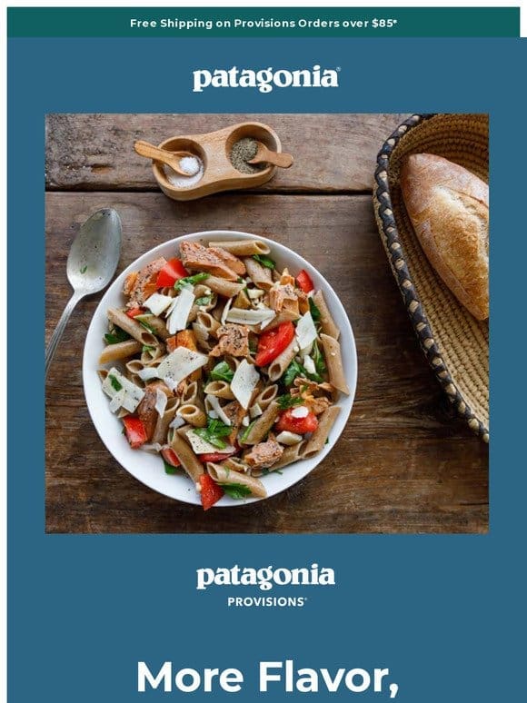 New organic pasta from Patagonia Provisions