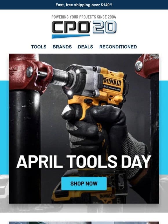 No Joke! April Tools’ Day Deals Are Here!