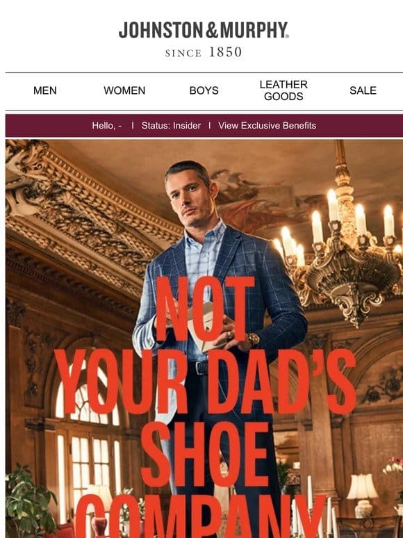 Not Your Dad’s Shoe Company