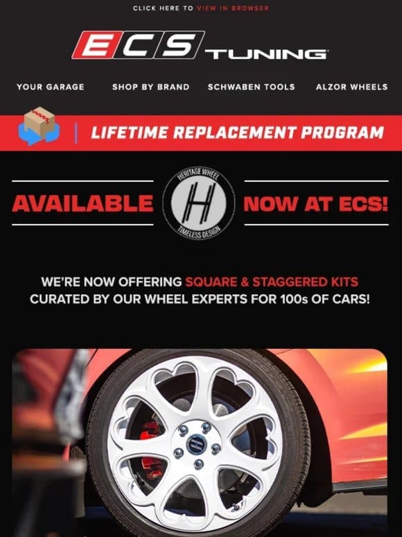 Now Offering Heritage Wheels For Your Euro!
