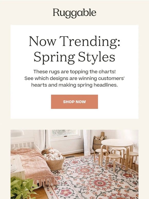 Now Trending: Spring Styles