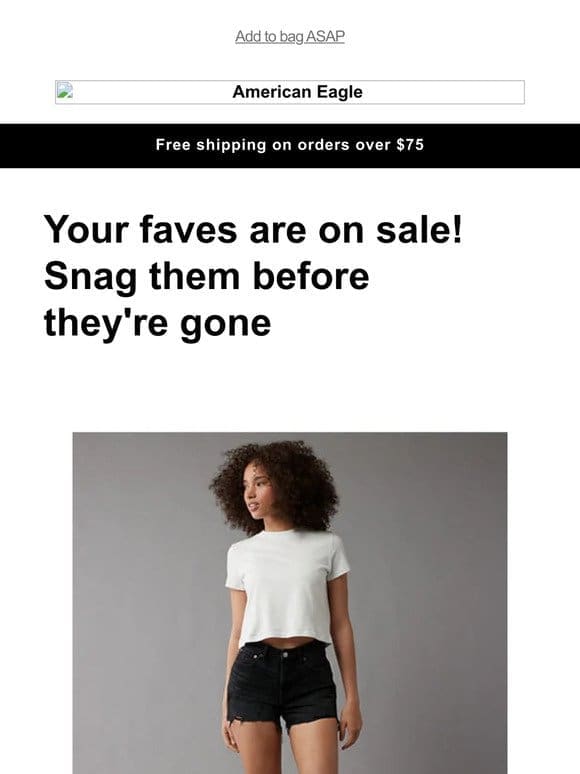 OMG! OMG! OMG! Styles you’ve viewed are now on sale