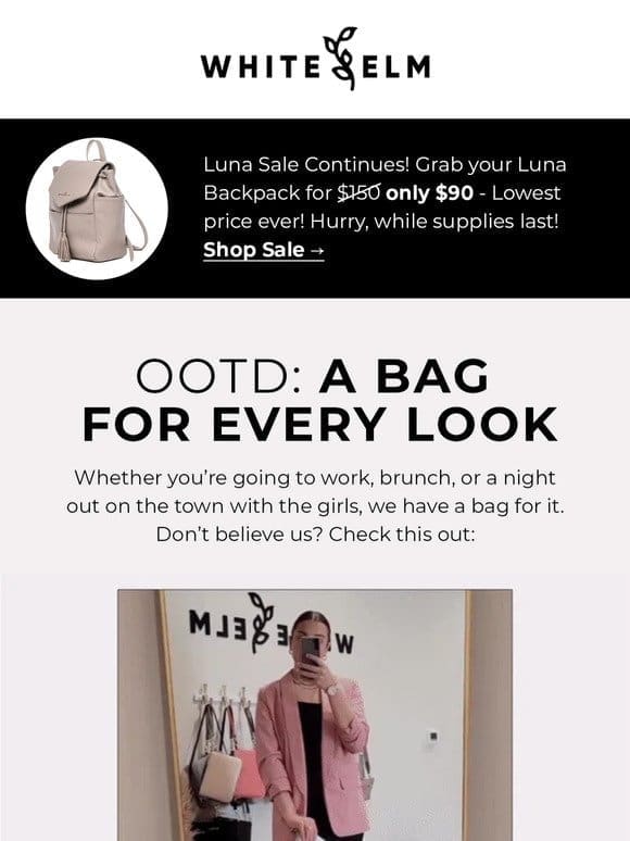 OOTD: Discover Your Perfect Bag for Every Look
