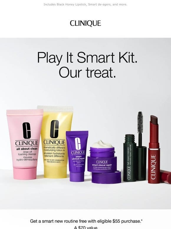 One smart kit   Get 6 pieces free with $55 order.