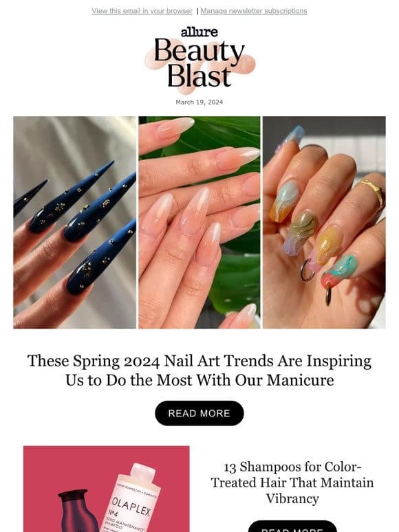 Open for Fresh Spring Nail Art Inspiration