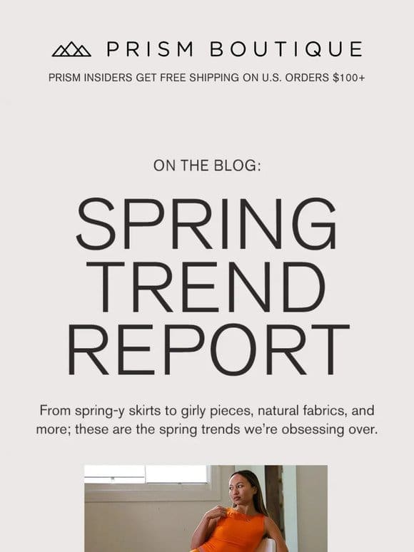 Our BEST spring trends