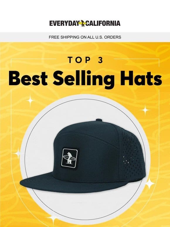Our Best-Selling Hat: On Sale + Free Shipping!