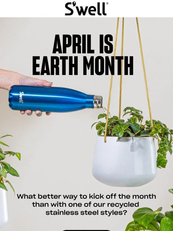 Our Recycled Stainless Steel Styles Are Ready For Earth Month