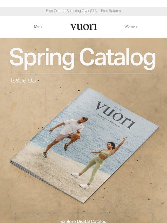 Our latest spring catalog is here