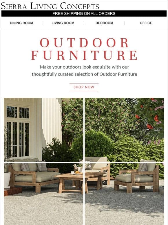 Outdoor Furniture Must-Have Pieces