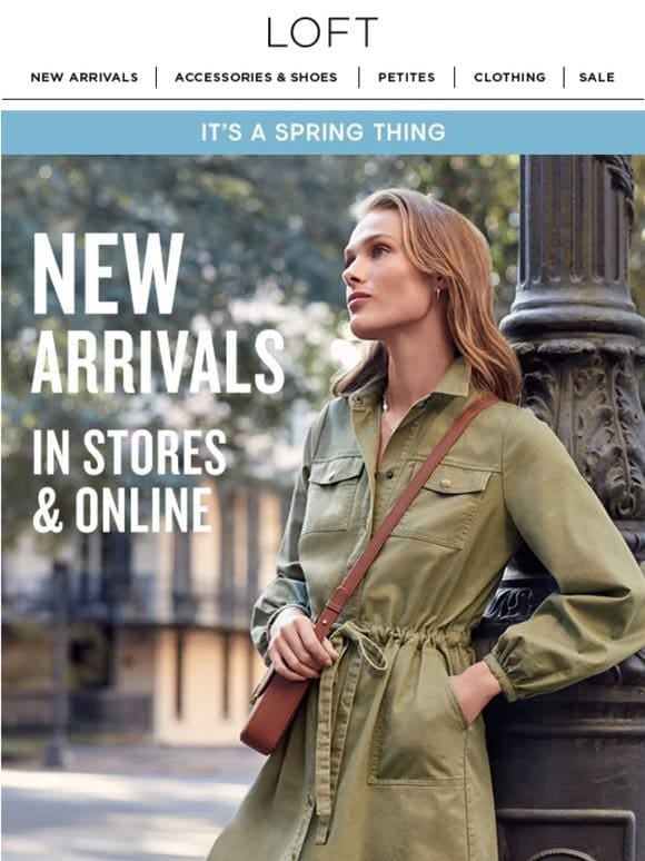 PSA: 550+ NEW spring arrivals are here!