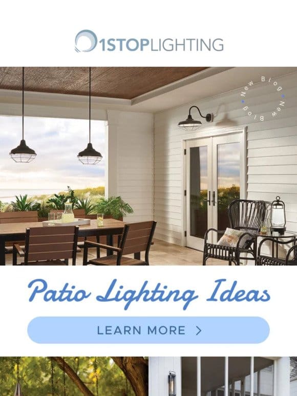 Patio Lighting Ideas