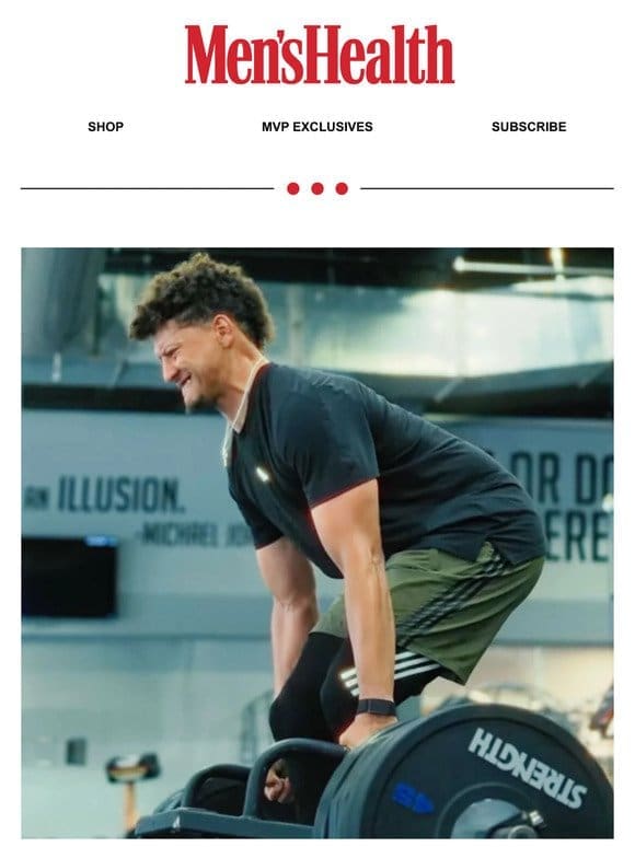Patrick Mahomes’ Intense Workout Shows What a ‘Dad Bod’ Can Do