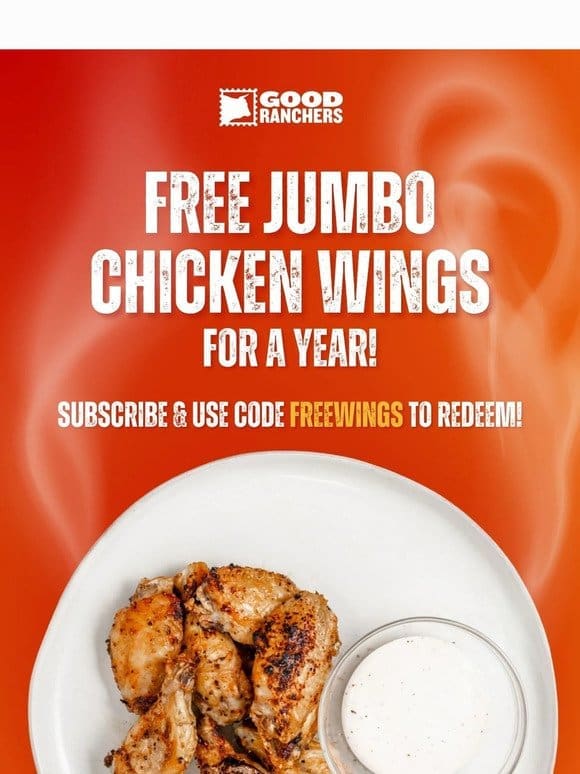Peck-tacular Deal Alert: Free JUMBO Wings for 1 Year