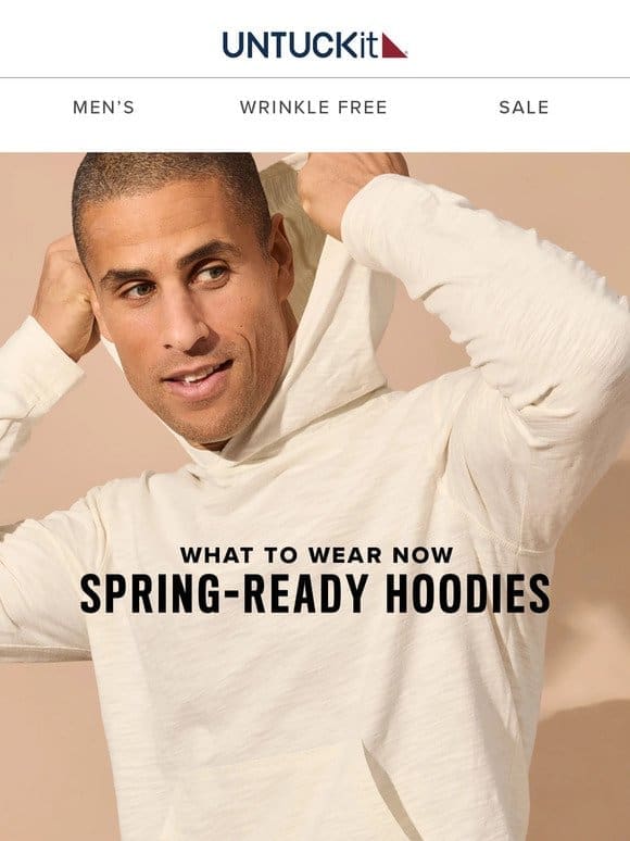 Perfect for Now: Spring-Ready Hoodies