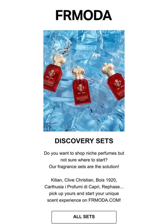 Perfumes: Explore Discovery Sets