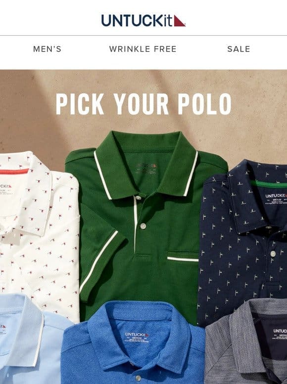Pick Your Perfect Polo