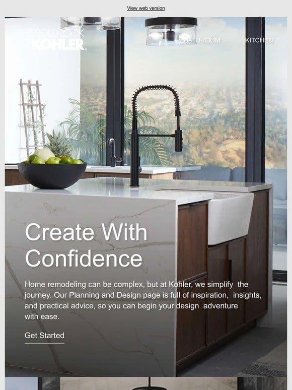 Plan and Design Seamlessly With Kohler