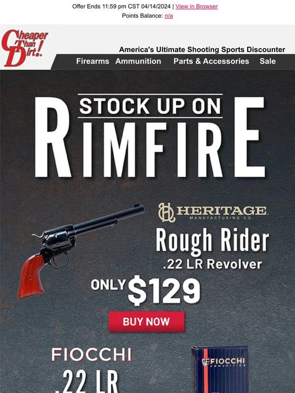 Plinkers Paradise in Here – Everything Rimfire!
